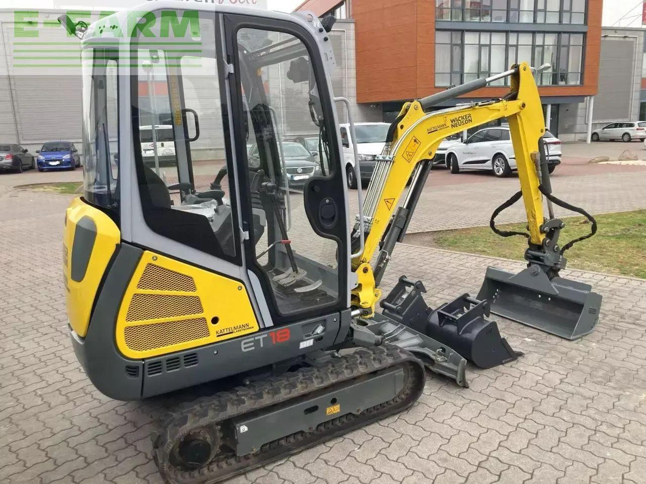 Neuson et 18 edition c - Μίνι εκσκαφέας: φωτογραφία 4 Neuson et 18 edition c - Μίνι εκσκαφέας: φωτογραφία 4