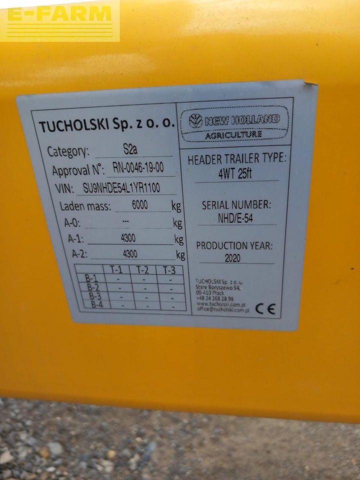 New Holland CH 7.70 - Θεριζοαλωνιστική μηχανή: φωτογραφία 5 New Holland CH 7.70 - Θεριζοαλωνιστική μηχανή: φωτογραφία 5