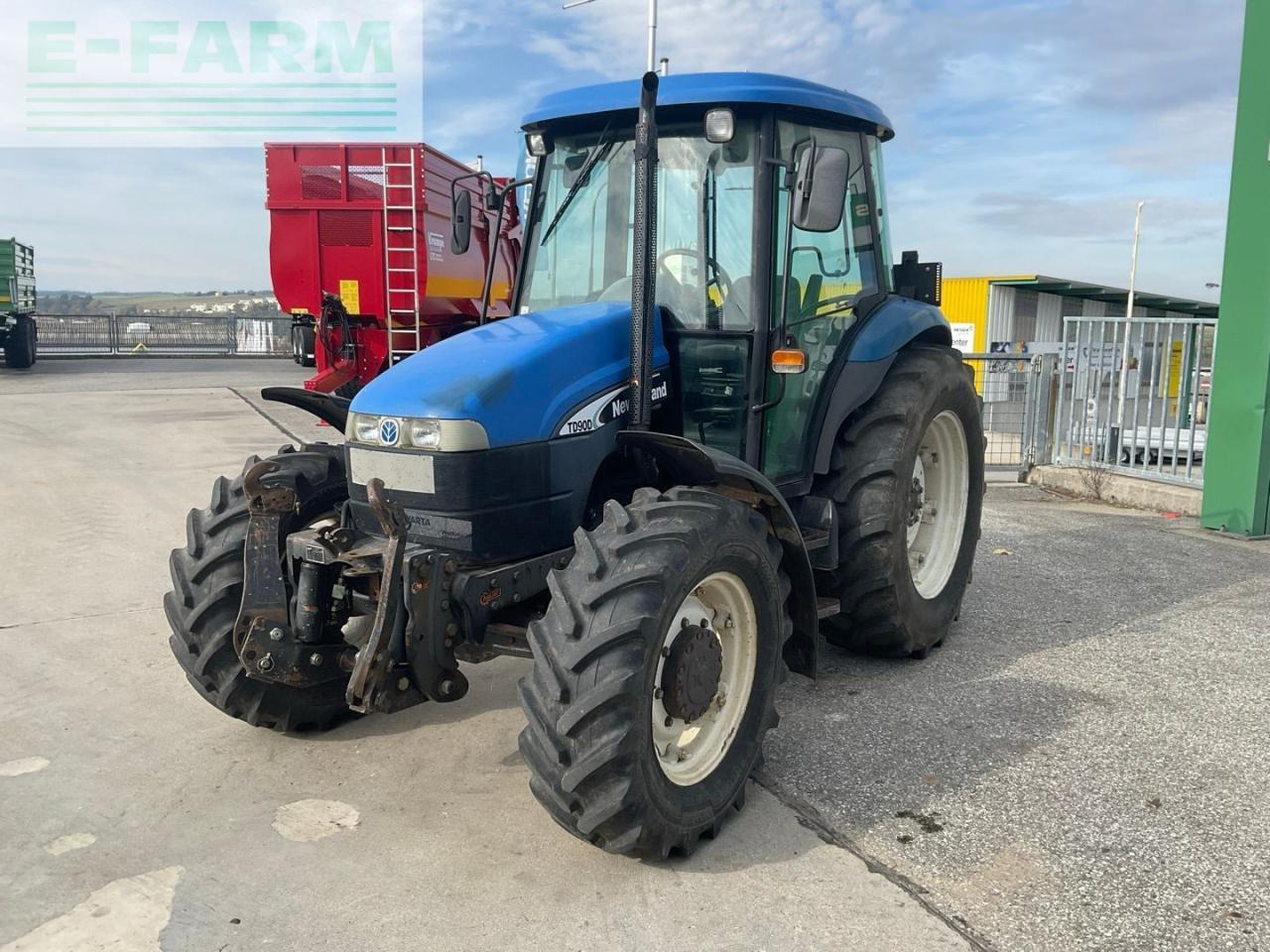 New Holland TD90D D - Τρακτέρ: φωτογραφία 1 New Holland TD90D D - Τρακτέρ: φωτογραφία 1