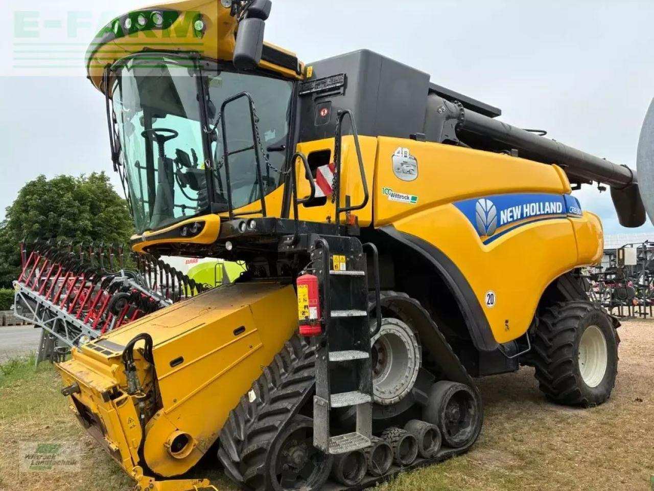 New Holland cr 8.80 - Θεριζοαλωνιστική μηχανή: φωτογραφία 1 New Holland cr 8.80 - Θεριζοαλωνιστική μηχανή: φωτογραφία 1