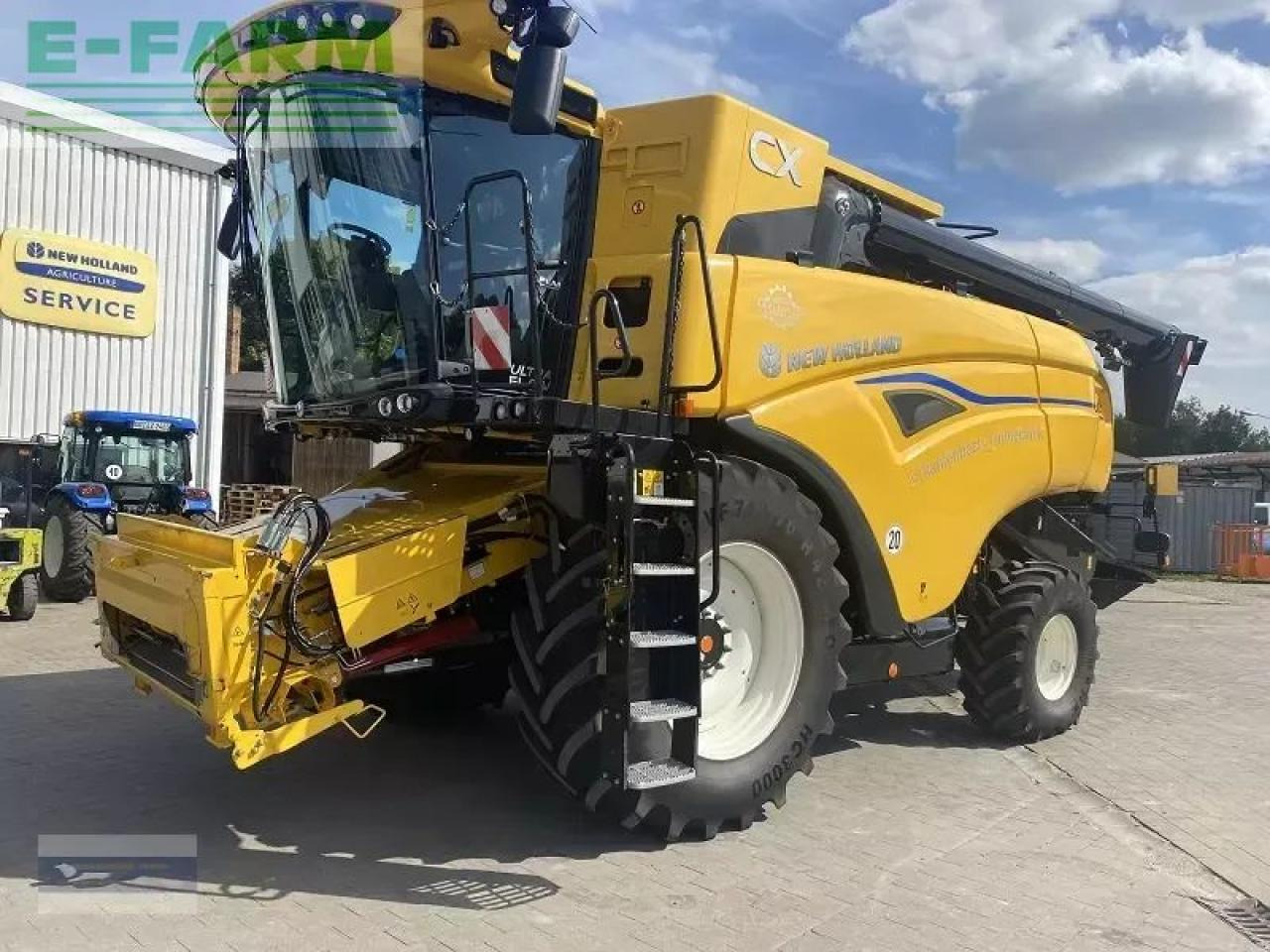 New Holland cx 8.90 - Θεριζοαλωνιστική μηχανή: φωτογραφία 5 New Holland cx 8.90 - Θεριζοαλωνιστική μηχανή: φωτογραφία 5