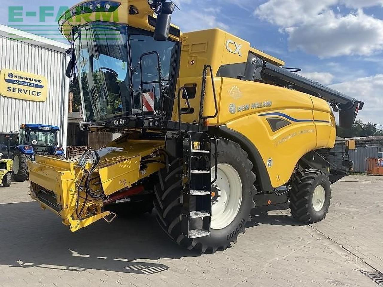 New Holland cx 8.90 - Θεριζοαλωνιστική μηχανή: φωτογραφία 5 New Holland cx 8.90 - Θεριζοαλωνιστική μηχανή: φωτογραφία 5