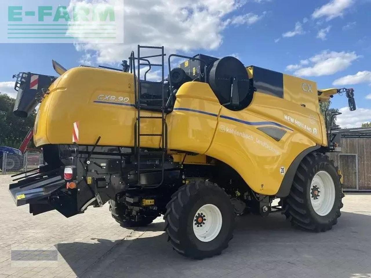 New Holland cx 8.90 - Θεριζοαλωνιστική μηχανή: φωτογραφία 4 New Holland cx 8.90 - Θεριζοαλωνιστική μηχανή: φωτογραφία 4