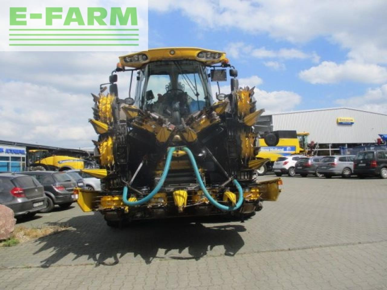 New Holland fr 700 - Ενσιρωτική μηχανή: φωτογραφία 3 New Holland fr 700 - Ενσιρωτική μηχανή: φωτογραφία 3