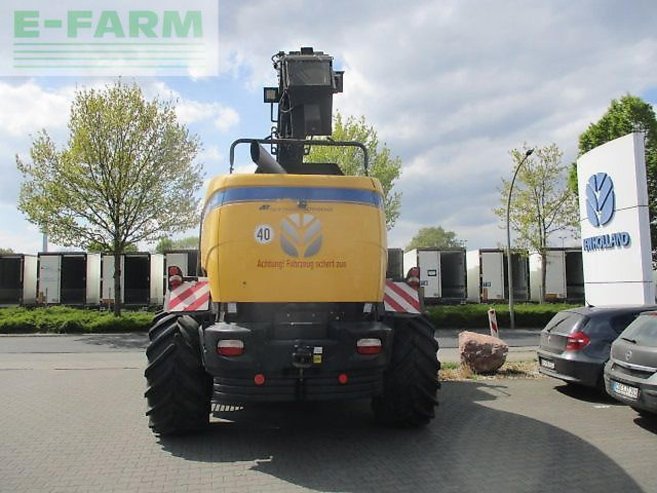 New Holland fr 700 - Ενσιρωτική μηχανή: φωτογραφία 5 New Holland fr 700 - Ενσιρωτική μηχανή: φωτογραφία 5