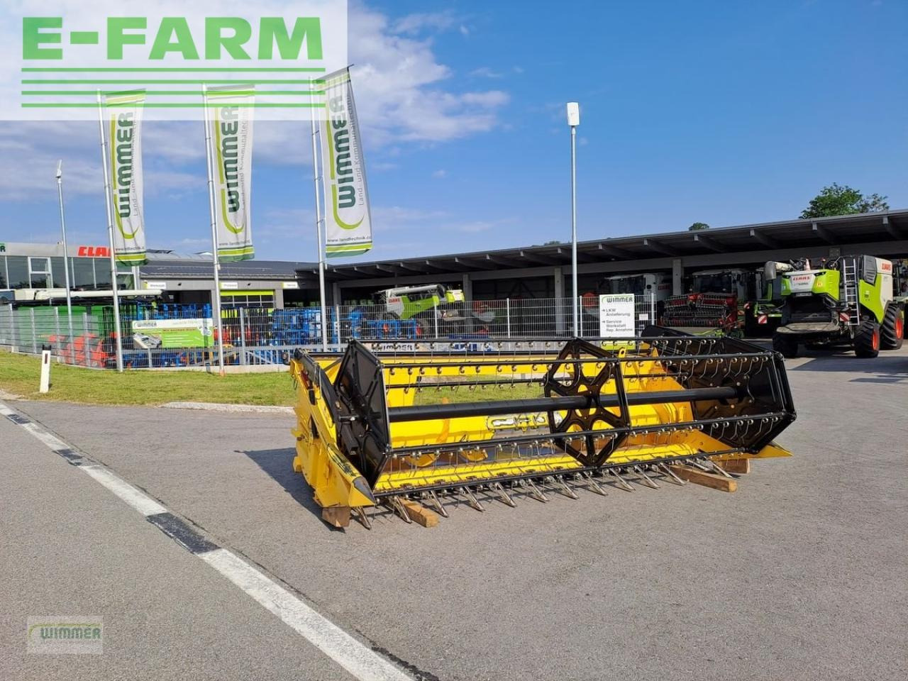 New Holland nh 400 - Θεριζοαλωνιστική μηχανή - κεφαλή: φωτογραφία 4 New Holland nh 400 - Θεριζοαλωνιστική μηχανή - κεφαλή: φωτογραφία 4