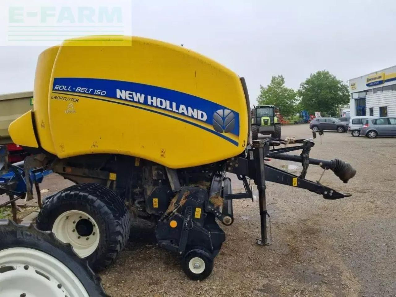 New Holland roll belt 150 crop cutter - Χορτοδετική μηχανή τετράγωνες μπάλες: φωτογραφία 1 New Holland roll belt 150 crop cutter - Χορτοδετική μηχανή τετράγωνες μπάλες: φωτογραφία 1