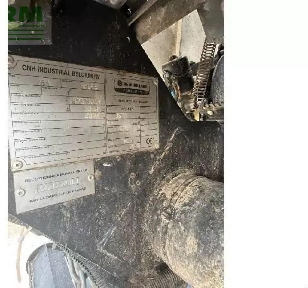New Holland roll belt 180 - Χορτοδετική μηχανή τετράγωνες μπάλες: φωτογραφία 5 New Holland roll belt 180 - Χορτοδετική μηχανή τετράγωνες μπάλες: φωτογραφία 5
