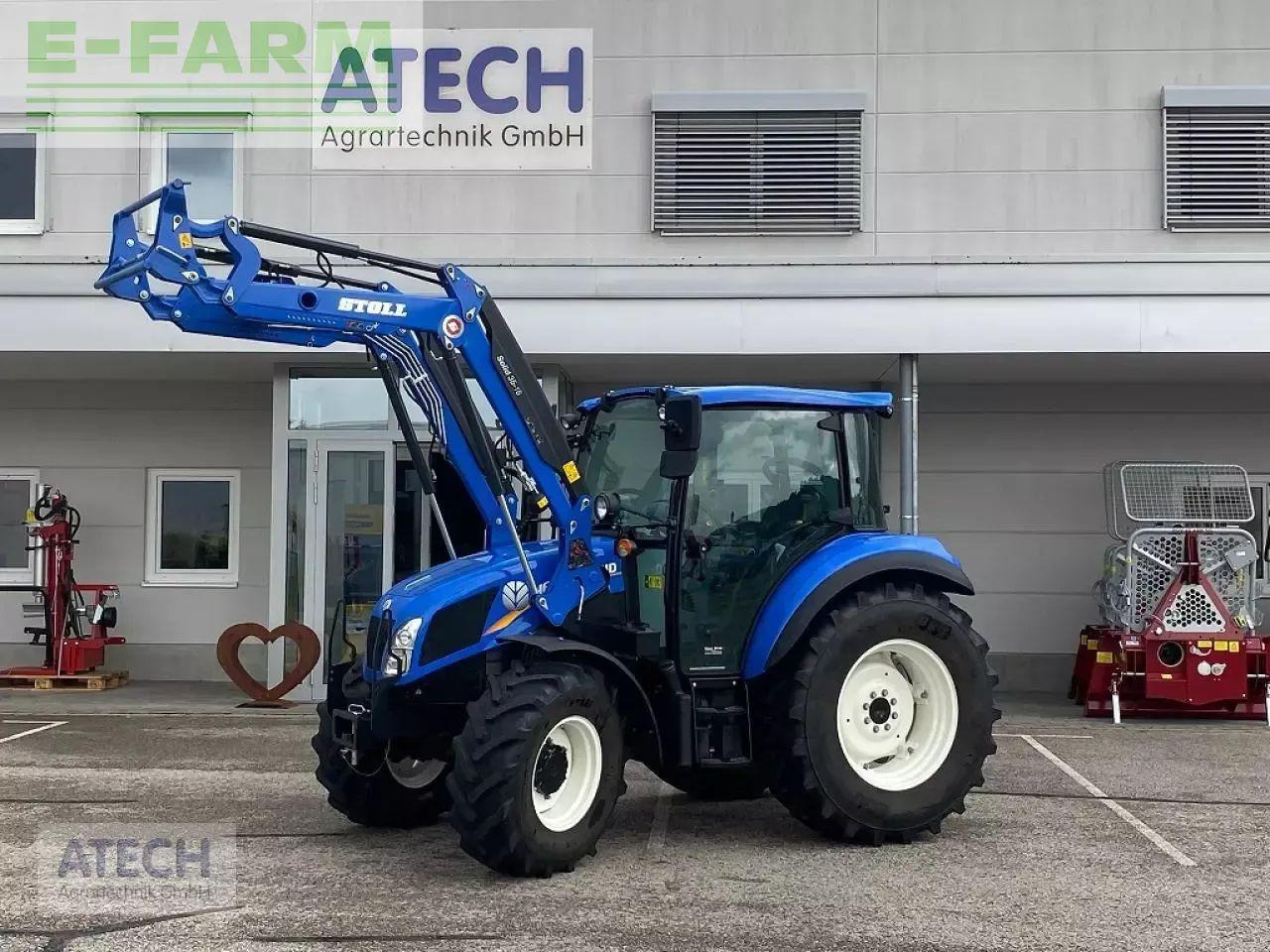 New Holland t 4.75 cab stage v - Τρακτέρ: φωτογραφία 1 New Holland t 4.75 cab stage v - Τρακτέρ: φωτογραφία 1