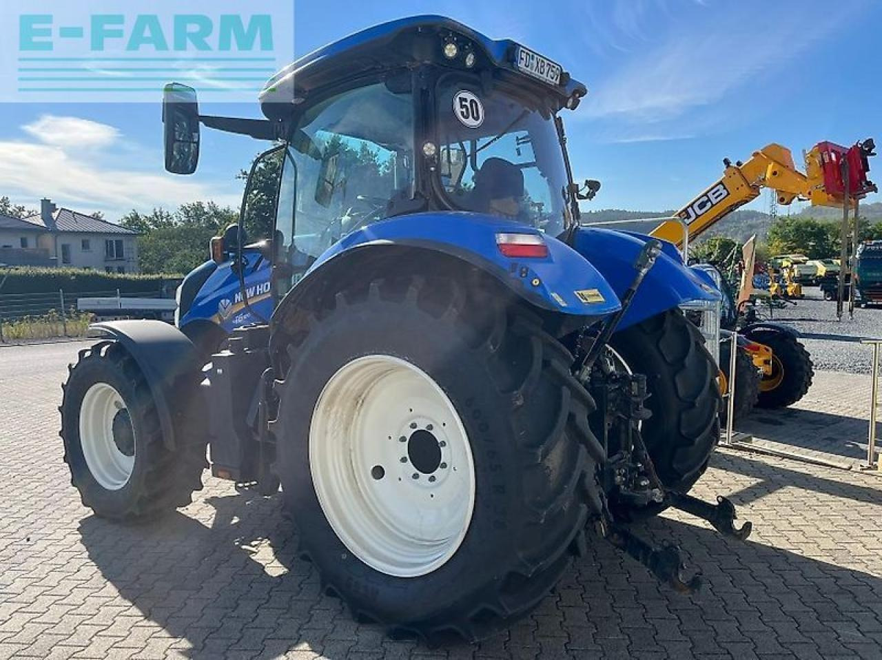 New Holland t 6.180 dc - Τρακτέρ: φωτογραφία 4 New Holland t 6.180 dc - Τρακτέρ: φωτογραφία 4