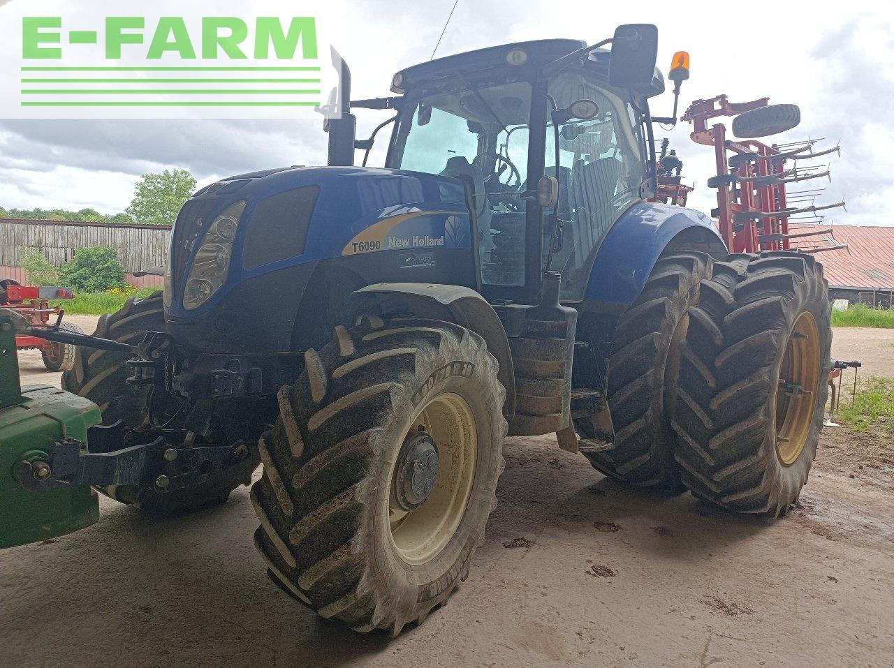New Holland t 6090 active - Τρακτέρ: φωτογραφία 2 New Holland t 6090 active - Τρακτέρ: φωτογραφία 2