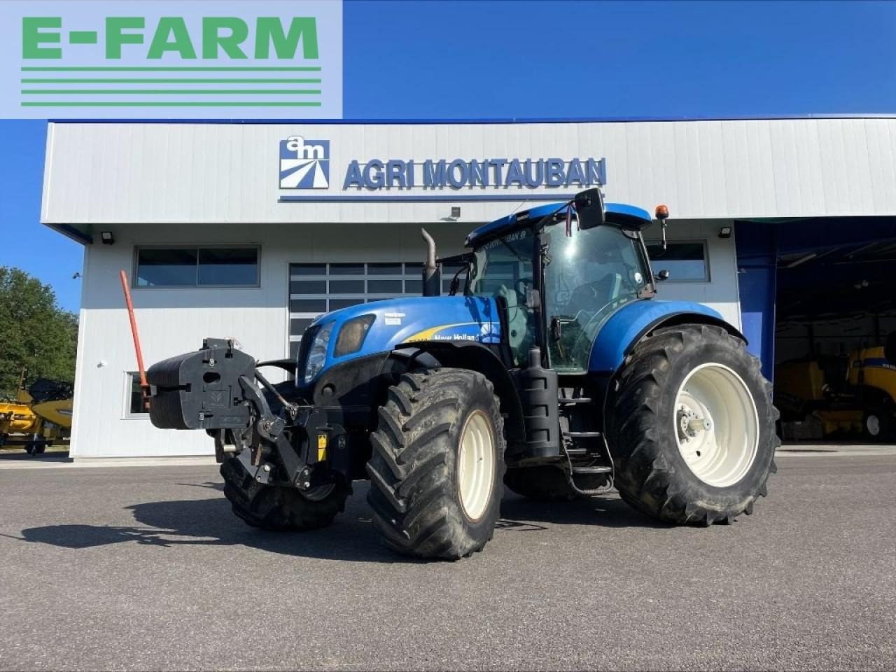 New Holland t 7050 - Τρακτέρ: φωτογραφία 1 New Holland t 7050 - Τρακτέρ: φωτογραφία 1