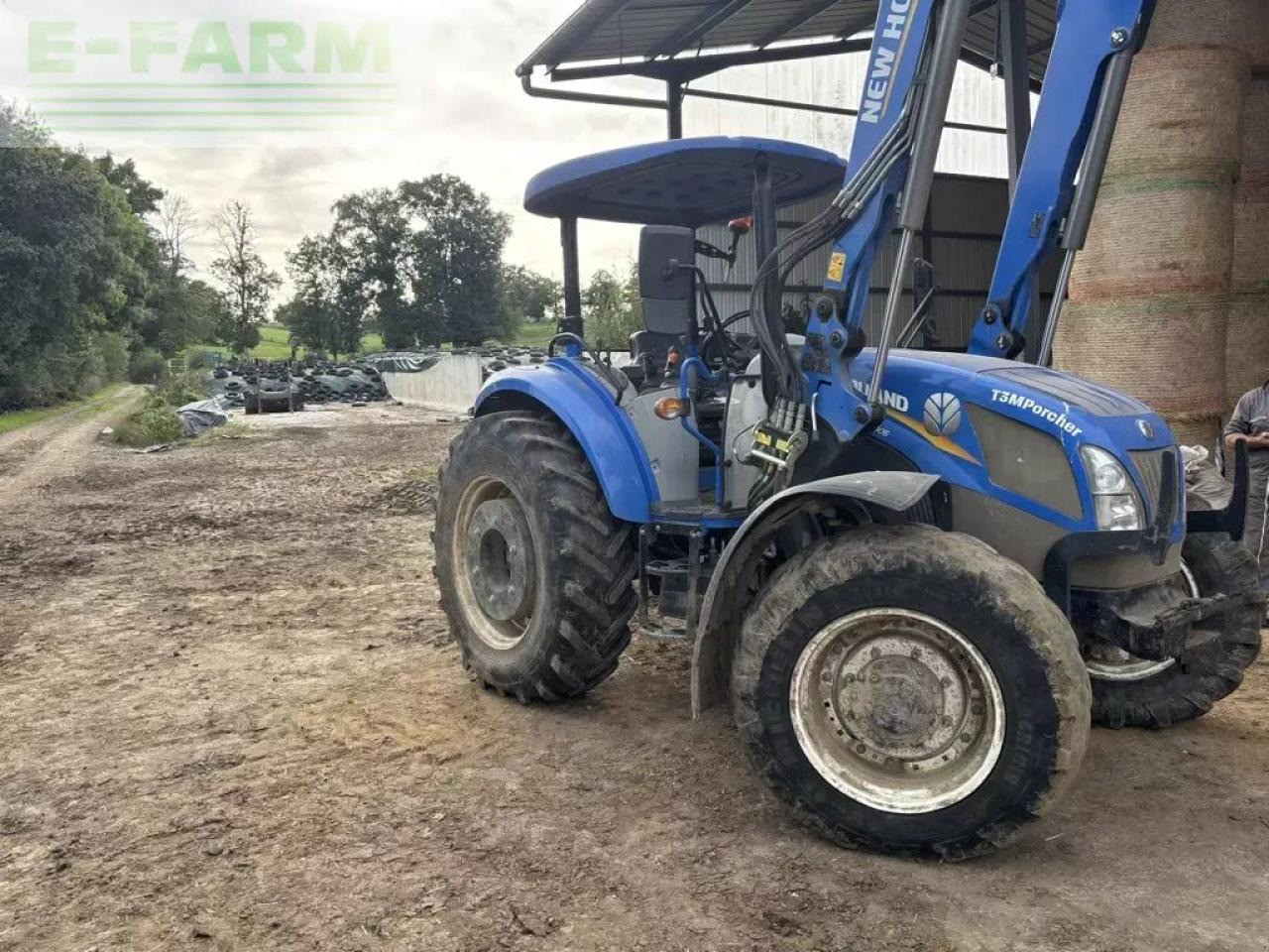 New Holland t5 105 arceau - Τρακτέρ: φωτογραφία 1 New Holland t5 105 arceau - Τρακτέρ: φωτογραφία 1