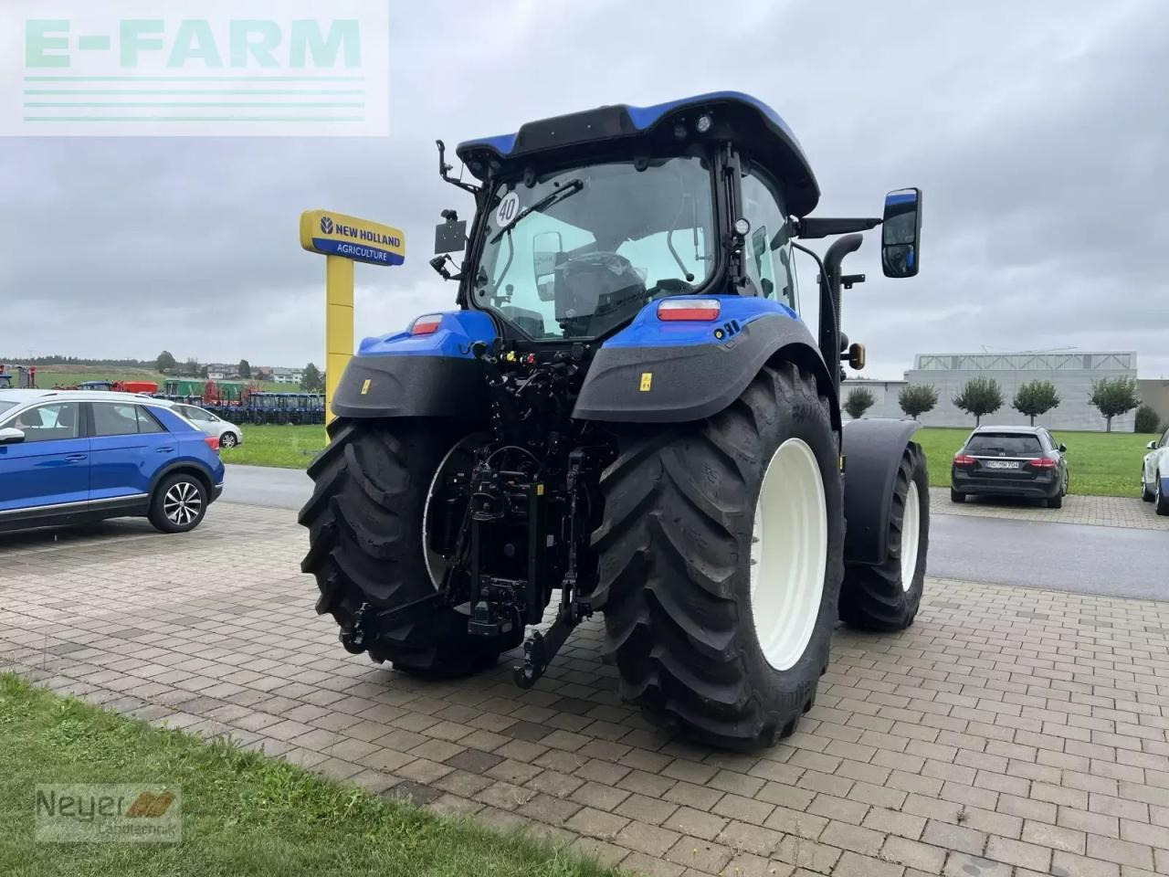 New Holland t5.140 auto command - Τρακτέρ: φωτογραφία 4 New Holland t5.140 auto command - Τρακτέρ: φωτογραφία 4