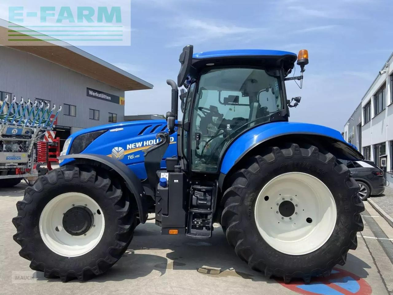 Τρακτέρ New Holland t6.145 stage v: φωτογραφία 8 Τρακτέρ New Holland t6.145 stage v: φωτογραφία 8