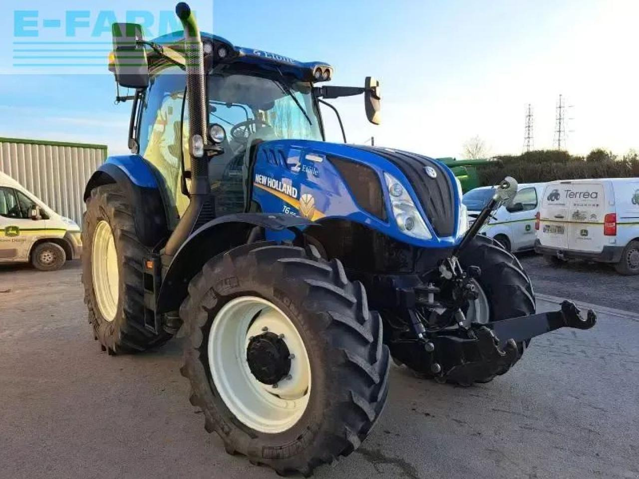 New Holland t6.155 - Τρακτέρ: φωτογραφία 3 New Holland t6.155 - Τρακτέρ: φωτογραφία 3