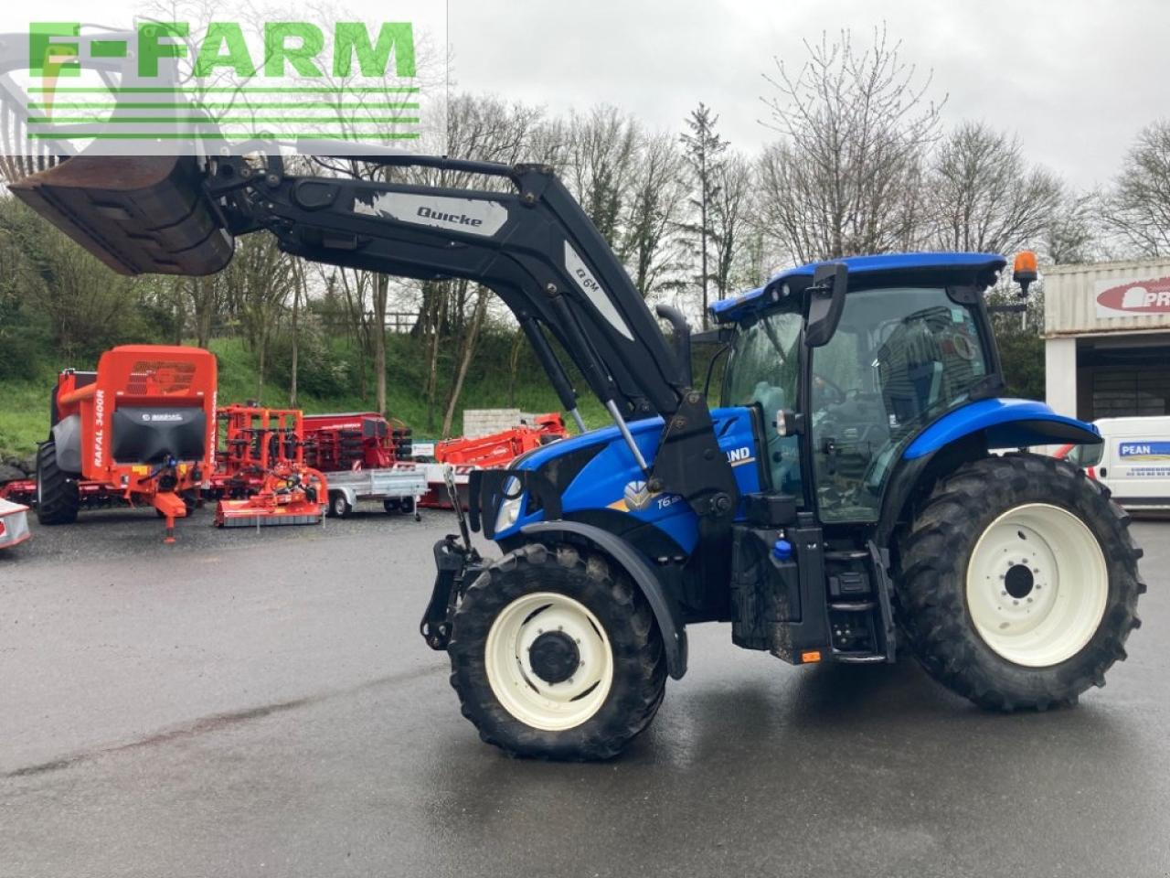 New Holland t6.155 - Τρακτέρ: φωτογραφία 5 New Holland t6.155 - Τρακτέρ: φωτογραφία 5