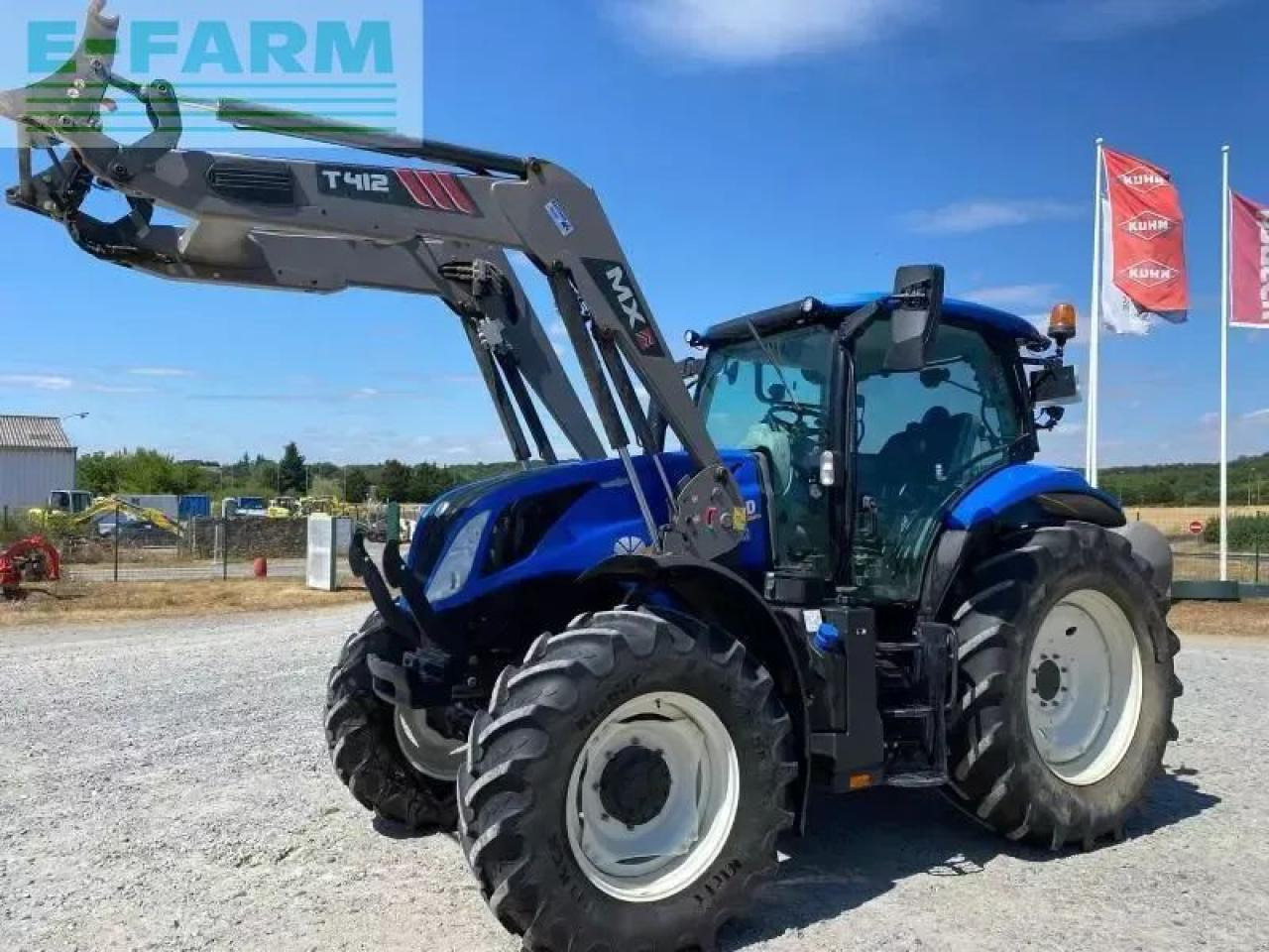 New Holland t6.155 - Τρακτέρ: φωτογραφία 1 New Holland t6.155 - Τρακτέρ: φωτογραφία 1
