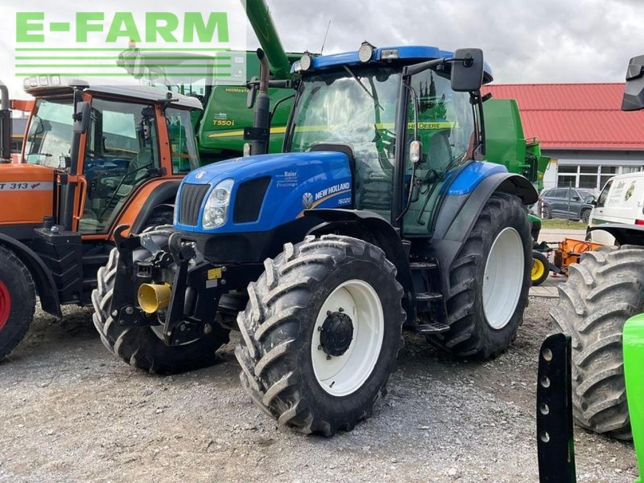 New Holland t6020 - Τρακτέρ: φωτογραφία 1 New Holland t6020 - Τρακτέρ: φωτογραφία 1