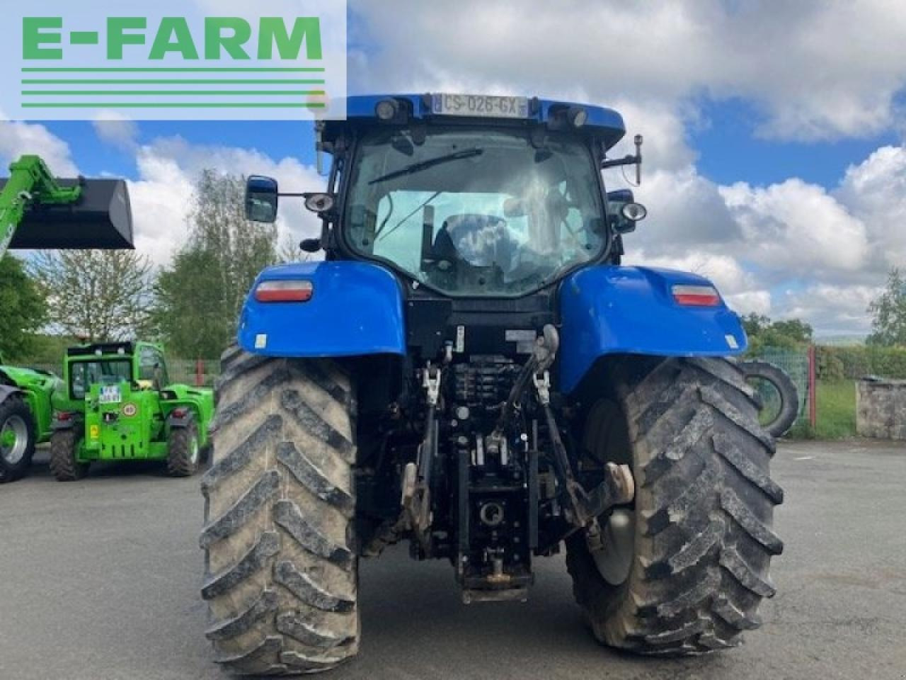 Τρακτέρ New Holland t7.200 autocomma: φωτογραφία 6