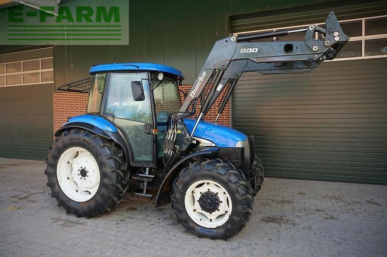New Holland td80d mit quicke frontlader D - Τρακτέρ: φωτογραφία 1 New Holland td80d mit quicke frontlader D - Τρακτέρ: φωτογραφία 1