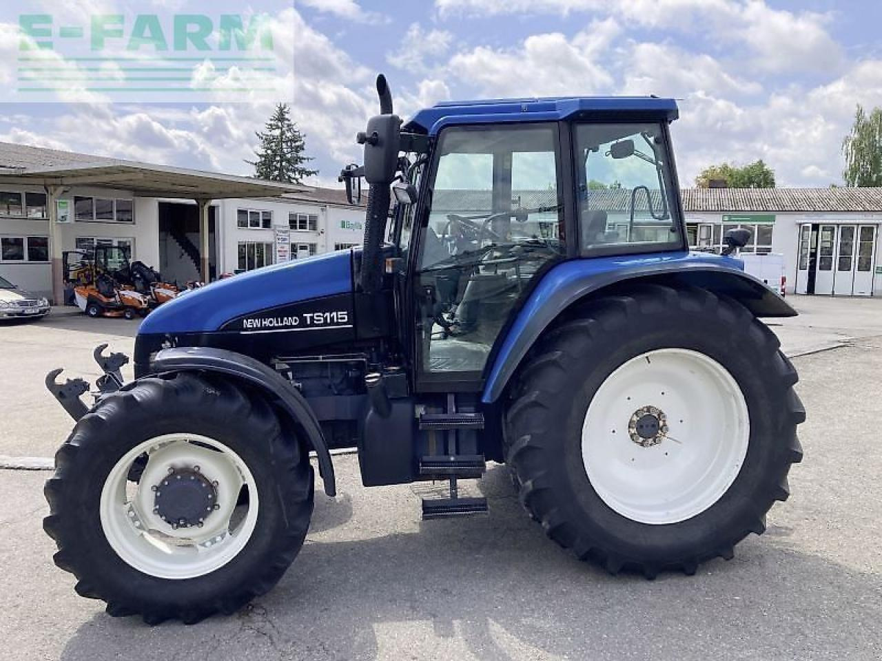 New Holland ts 115 - Τρακτέρ: φωτογραφία 5 New Holland ts 115 - Τρακτέρ: φωτογραφία 5