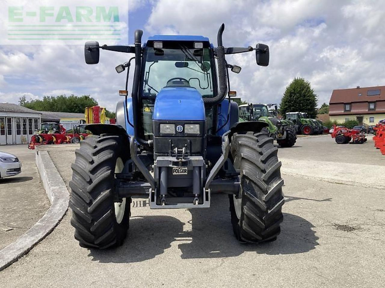 New Holland ts 115 - Τρακτέρ: φωτογραφία 3 New Holland ts 115 - Τρακτέρ: φωτογραφία 3