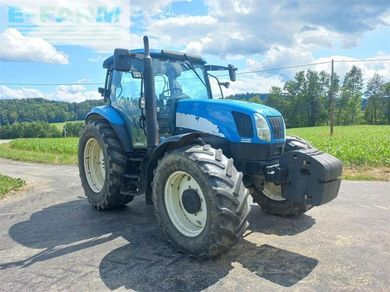 New Holland ts115a delta Delta - Τρακτέρ: φωτογραφία 3 New Holland ts115a delta Delta - Τρακτέρ: φωτογραφία 3