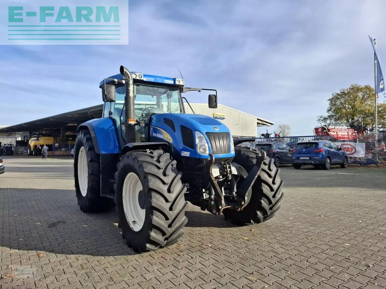 New Holland tvt 145 - Τρακτέρ: φωτογραφία 4 New Holland tvt 145 - Τρακτέρ: φωτογραφία 4