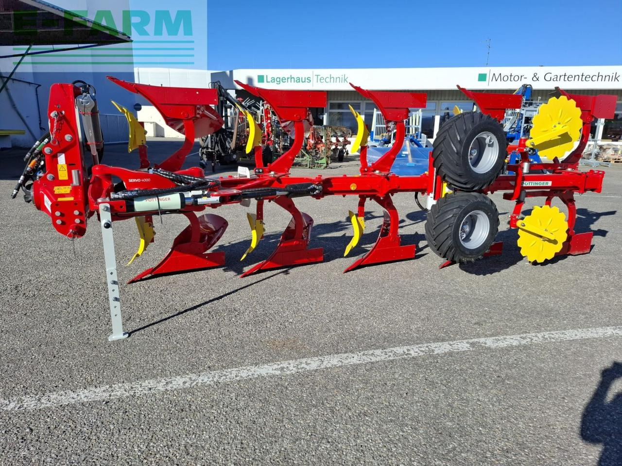 Pöttinger Servo 4000 Plus - Άροτρο: φωτογραφία 1 Pöttinger Servo 4000 Plus - Άροτρο: φωτογραφία 1