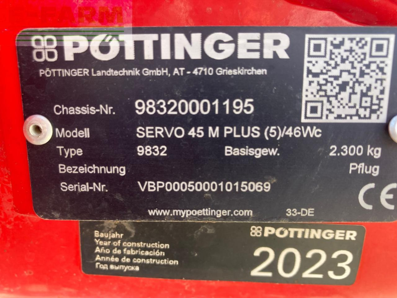 Άροτρο Pöttinger Servo 45 M Plus: φωτογραφία 17 Άροτρο Pöttinger Servo 45 M Plus: φωτογραφία 17