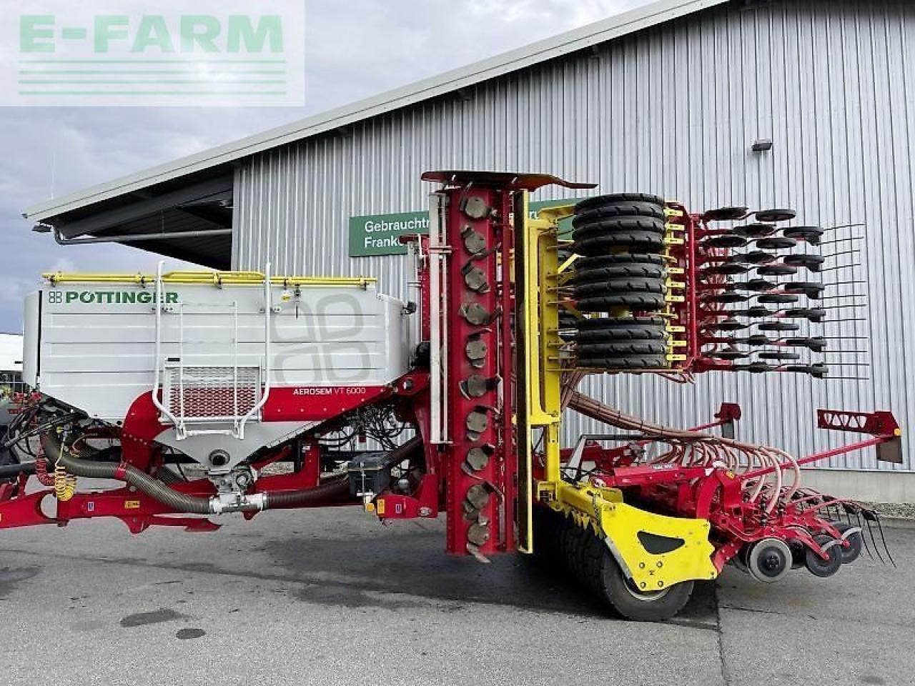 Pöttinger aerosem vt 6000 dd - Σπαρτική μηχανή: φωτογραφία 2 Pöttinger aerosem vt 6000 dd - Σπαρτική μηχανή: φωτογραφία 2