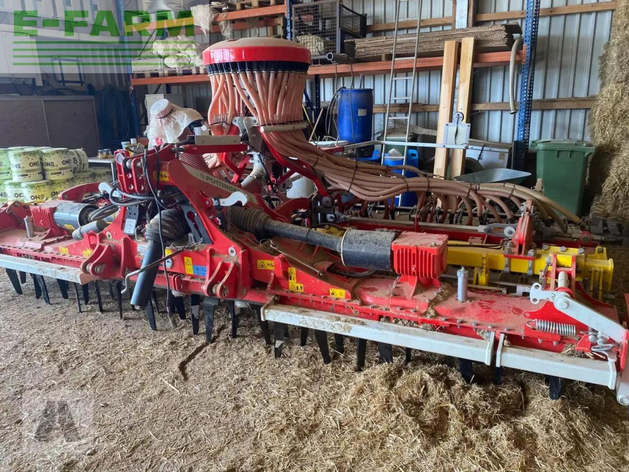 Pöttinger lion 503c + aerosem 5002 fdd - Σπαρτική με σβάρνα: φωτογραφία 2 Pöttinger lion 503c + aerosem 5002 fdd - Σπαρτική με σβάρνα: φωτογραφία 2