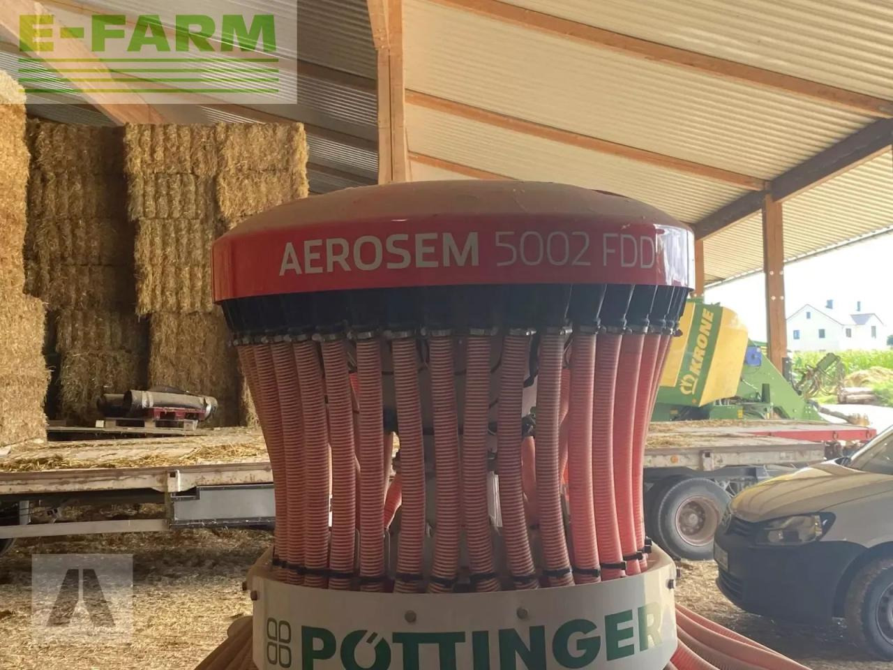Pöttinger lion 503c + aerosem 5002 fdd - Σπαρτική με σβάρνα: φωτογραφία 4 Pöttinger lion 503c + aerosem 5002 fdd - Σπαρτική με σβάρνα: φωτογραφία 4
