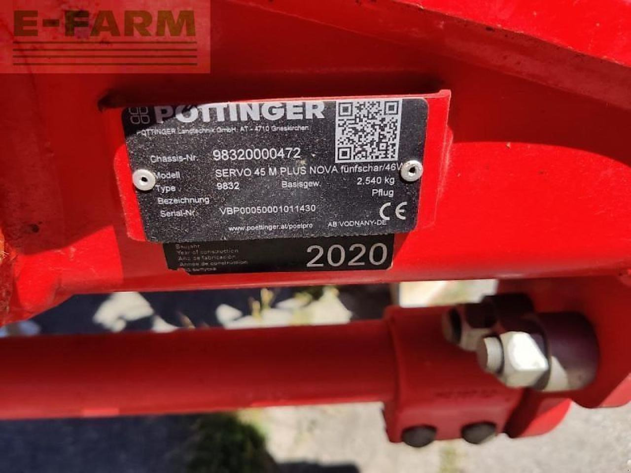 Pöttinger servo 45 m plus nova fünfschar - Άροτρο: φωτογραφία 5 Pöttinger servo 45 m plus nova fünfschar - Άροτρο: φωτογραφία 5