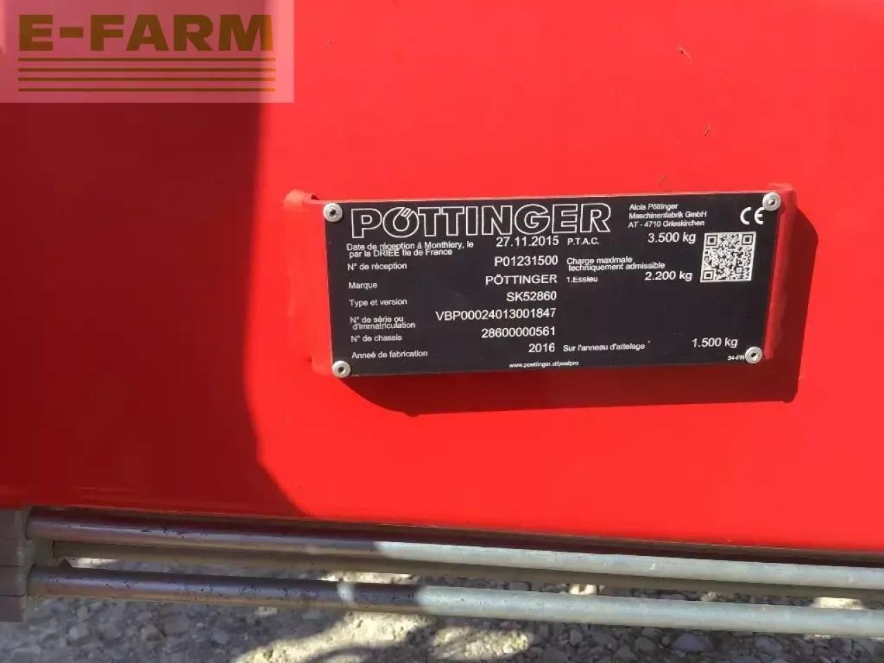 Pöttinger top 662 - Χορτοσυλλέκτης: φωτογραφία 3 Pöttinger top 662 - Χορτοσυλλέκτης: φωτογραφία 3
