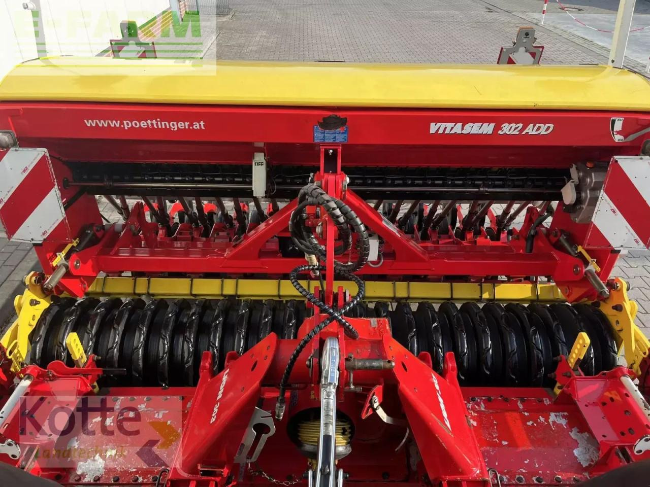 Σπαρτική με σβάρνα Pöttinger vitasem 302 add: φωτογραφία 10 Σπαρτική με σβάρνα Pöttinger vitasem 302 add: φωτογραφία 10