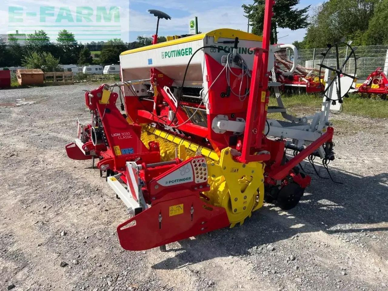 Pöttinger vitasem m 3000 + lion 3030 classic - Σπαρτική με σβάρνα: φωτογραφία 3 Pöttinger vitasem m 3000 + lion 3030 classic - Σπαρτική με σβάρνα: φωτογραφία 3