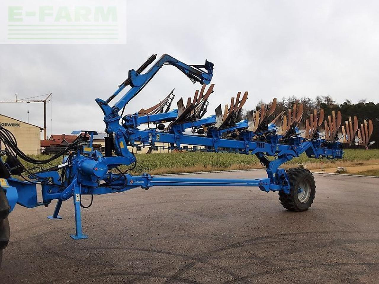 Rabe kormoran pf vha 180 viii - Άροτρο: φωτογραφία 1 Rabe kormoran pf vha 180 viii - Άροτρο: φωτογραφία 1