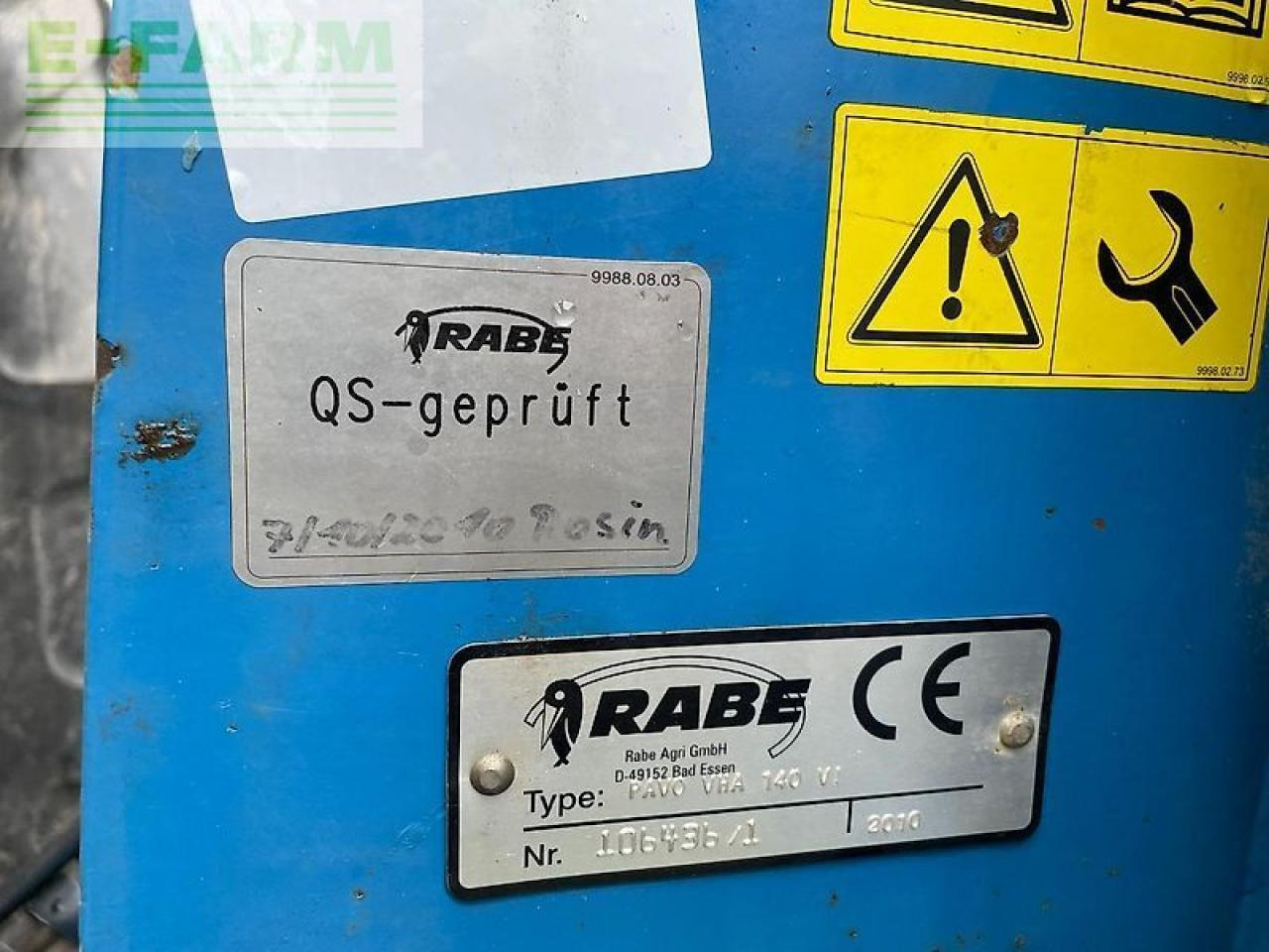 Rabe pavo vha 140 vi mit 6 körperpaaren vario auch onland möglich - Άροτρο: φωτογραφία 3 Rabe pavo vha 140 vi mit 6 körperpaaren vario auch onland möglich - Άροτρο: φωτογραφία 3