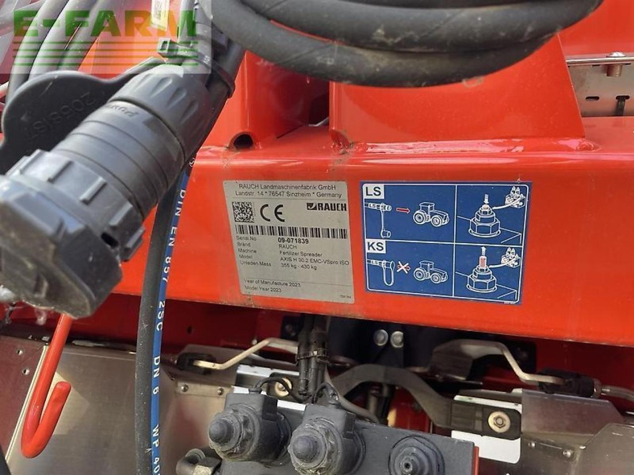 Rauch axis h 30.2/40.2 emc - Λιπασματοδιανομέας: φωτογραφία 5 Rauch axis h 30.2/40.2 emc - Λιπασματοδιανομέας: φωτογραφία 5