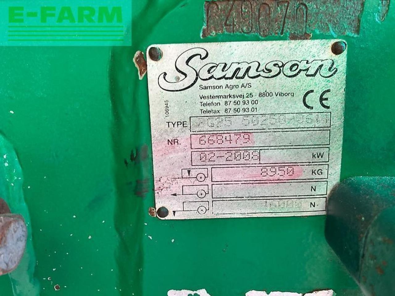 Samson pg 25 - Μηχανηματα λιπάσματα: φωτογραφία 2 Samson pg 25 - Μηχανηματα λιπάσματα: φωτογραφία 2