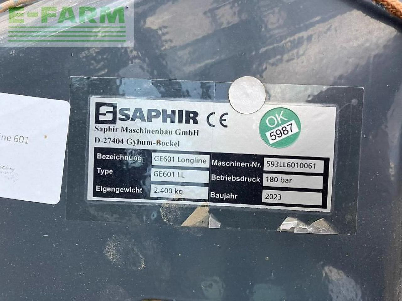 Saphir grubber alllstar 601 longline - Καλλιεργητής: φωτογραφία 4 Saphir grubber alllstar 601 longline - Καλλιεργητής: φωτογραφία 4