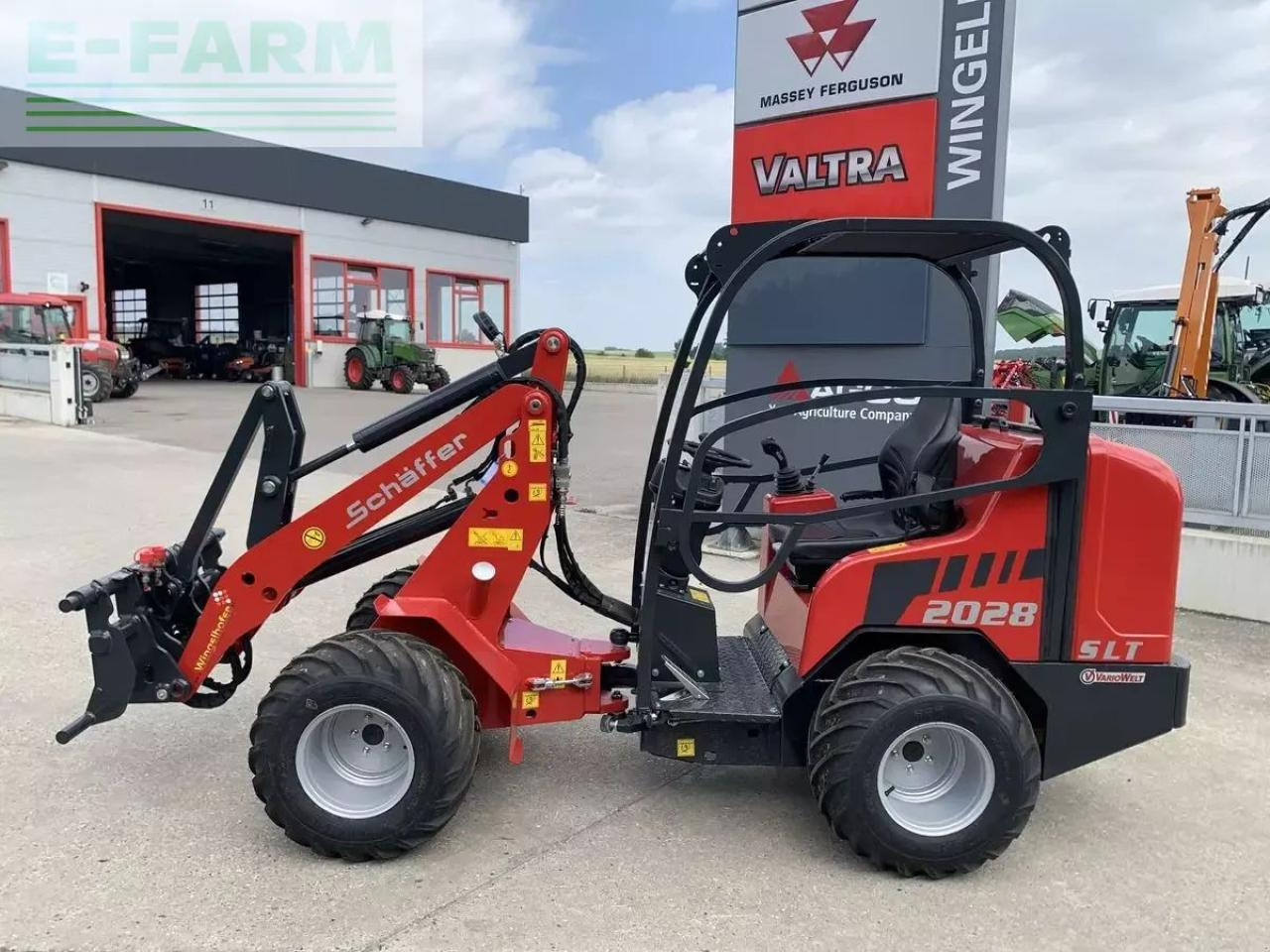 Schäffer 2028 slt - Ελαστιχοφόρος φορτωτής: φωτογραφία 2 Schäffer 2028 slt - Ελαστιχοφόρος φορτωτής: φωτογραφία 2