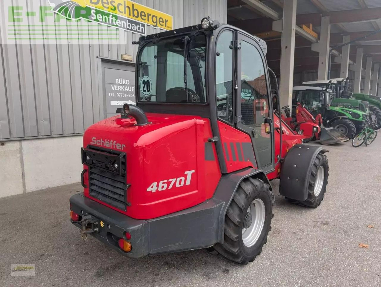 Schäffer 4670 t - Ελαστιχοφόρος φορτωτής: φωτογραφία 2 Schäffer 4670 t - Ελαστιχοφόρος φορτωτής: φωτογραφία 2