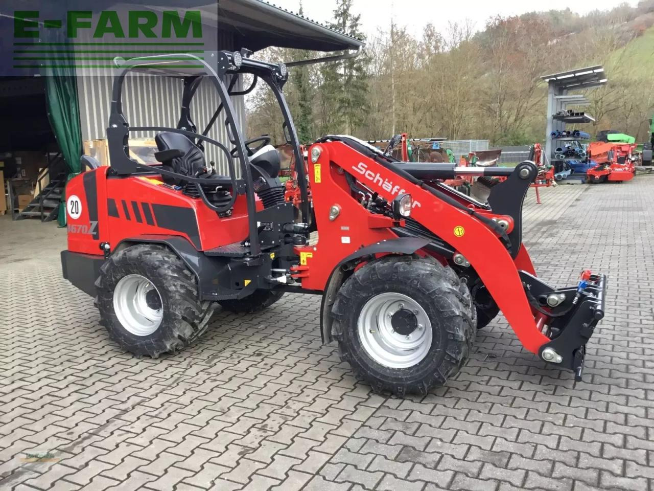 Schäffer 4670z -2 - Ελαστιχοφόρος φορτωτής: φωτογραφία 4 Schäffer 4670z -2 - Ελαστιχοφόρος φορτωτής: φωτογραφία 4