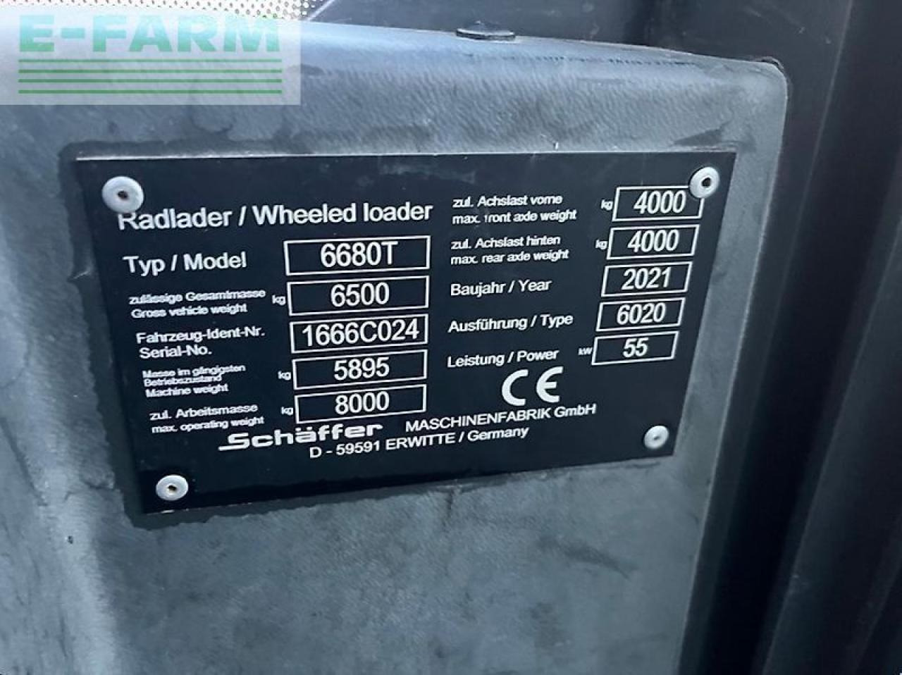 Τηλεσκοπικός φορτωτής Schäffer 6680 t: φωτογραφία 9