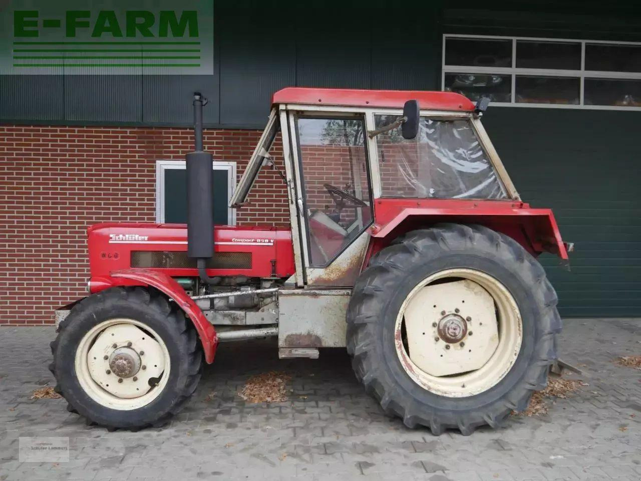Τρακτέρ Schlüter compact 850 v: φωτογραφία 8 Τρακτέρ Schlüter compact 850 v: φωτογραφία 8