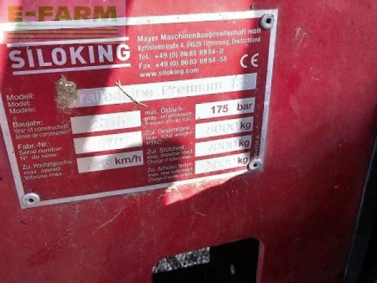 Siloking trailedline premium 13 classic - Μηχανηματα κτηνοτροφιασ: φωτογραφία 5 Siloking trailedline premium 13 classic - Μηχανηματα κτηνοτροφιασ: φωτογραφία 5