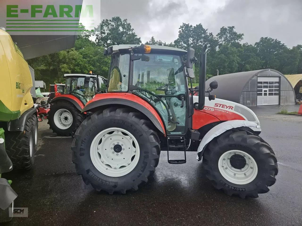Steyr 4075 kompakt s (stage v) - Τρακτέρ: φωτογραφία 3 Steyr 4075 kompakt s (stage v) - Τρακτέρ: φωτογραφία 3